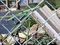 Bridge wreckage
