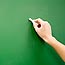 Teacher at chalkboard