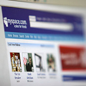MySpace.com homepage 