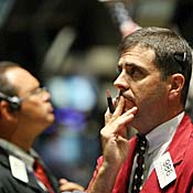 NYSE trader 