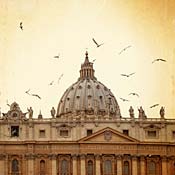 St. Peter's Basilica in the Vatican 