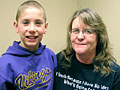 Matt and mom
