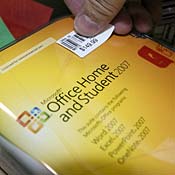 Microsoft Office software box 