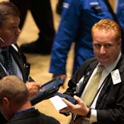 Traders at the New York Stock Exchange 