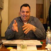Bail bondsman George Zouvelos 