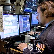 NYSE trader 