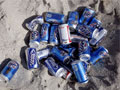 Beer cans