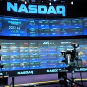 The NASDAQ market site. 