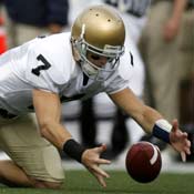 Notre Dame fumble 