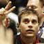 A bond trader signals an offer.