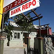 A foreclosed house for sale in Los Angeles. 