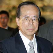 Japan's new Prime Minister Yasuo Fukuda 