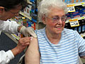 Getting a flu shot