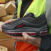 Counterfeit Nike shoe 