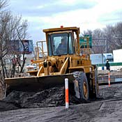 Road construction 