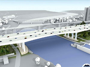 MnDOT Unveils Design Of 35W Bridge | Minnesota Public Radio News