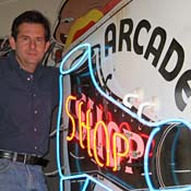 Neon tube bender David Hutson 