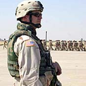 U.S. soldier in Iraq 
