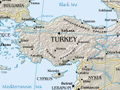 Map of Turkey