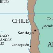 Map of Chile 