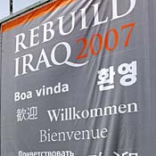 Rebuild Iraq banner 