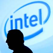 Intel CEO Paul Otellini, logo 