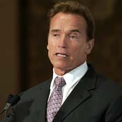 California Governor Arnold Schwarzenegger 