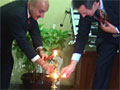 Lighting ceremony