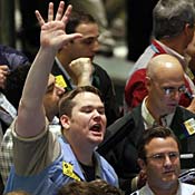 A New York Mercantile Exchange trader. 