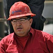 Venezuelan President Hugo Chavez. 