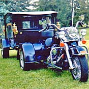 A Tombstone hearse 