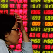 Investor, stock exchange, Shanghai 