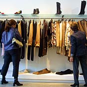 Shoppers in Miami Beach 