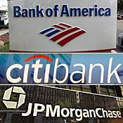 Bank of America, Citibank, JP Morgan Chase signs 