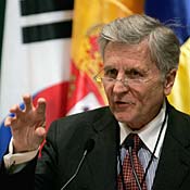 ECB President Jean-Claude Trichet 