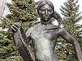 Canal Park statue
