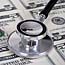 Stethoscope and $5 bills
