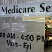 A Medicare Services office in New York City 