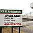 A CB Richard Ellis real estate sign