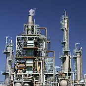 Oil refinery 