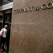 Tiffany store sign 