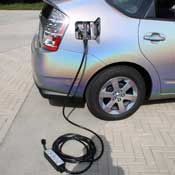 A Toyota Prius plug-in 
