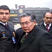 Former Peruvian President Alberto Fujimori 