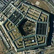 Satellite image of the Pentagon 