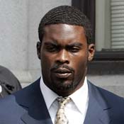 Atlanta Falcons quarterback Michael Vick 