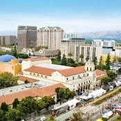 San Jose skyline 