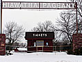 Pageant entrance