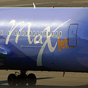 A Maxjet plane 