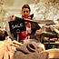 A shopper at Saks Fifth Avenue in New York City