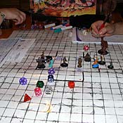 A Dungeons & Dragons game 